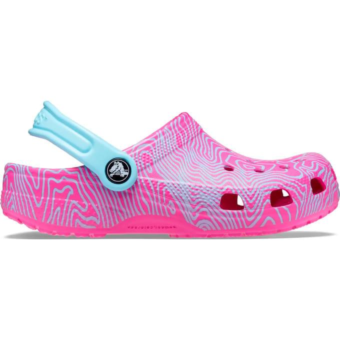 Kinderklompen Crocs Classic Topographic