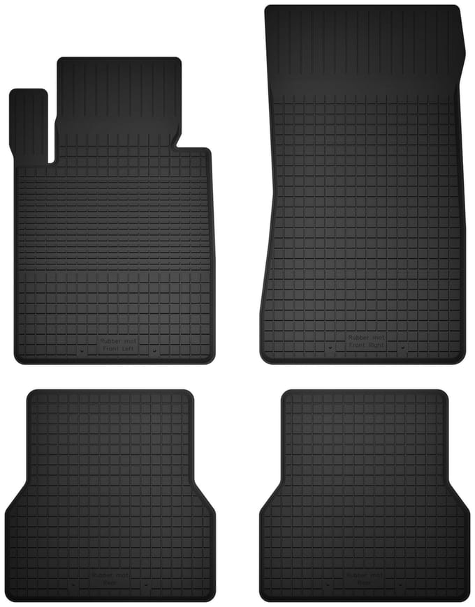 Wielganizator BasicProtect Serie - Automatten - BMW 3 E30 Cabrio - 4 Stuks