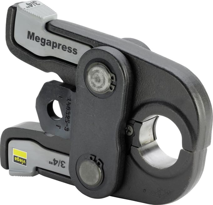 Viega persbek PT2 voor Megapress 1