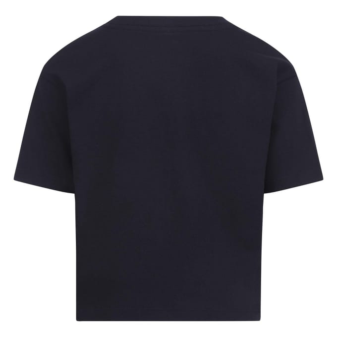 Nike Kinderen/Kinderen Club Boxy T-Shirt (Zwart)