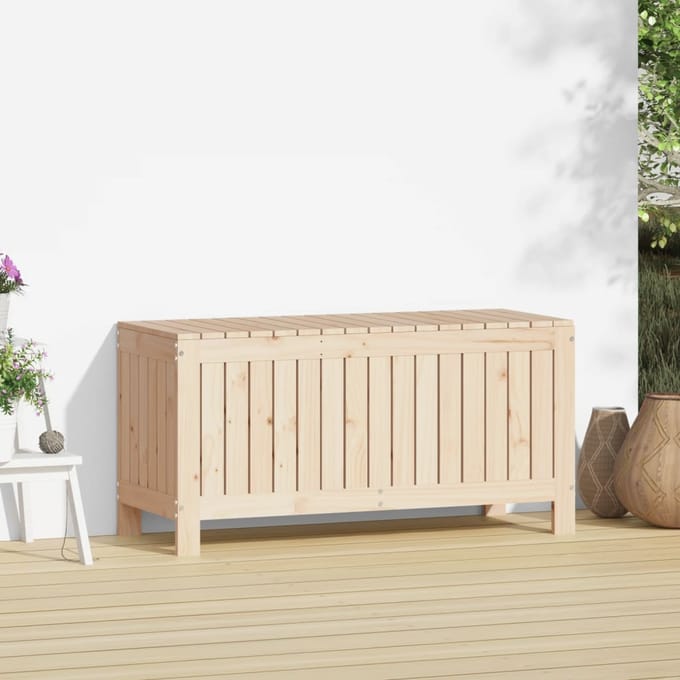 vidaXL - Tuinbox - 108x42,5x54 - cm - massief - grenenhout