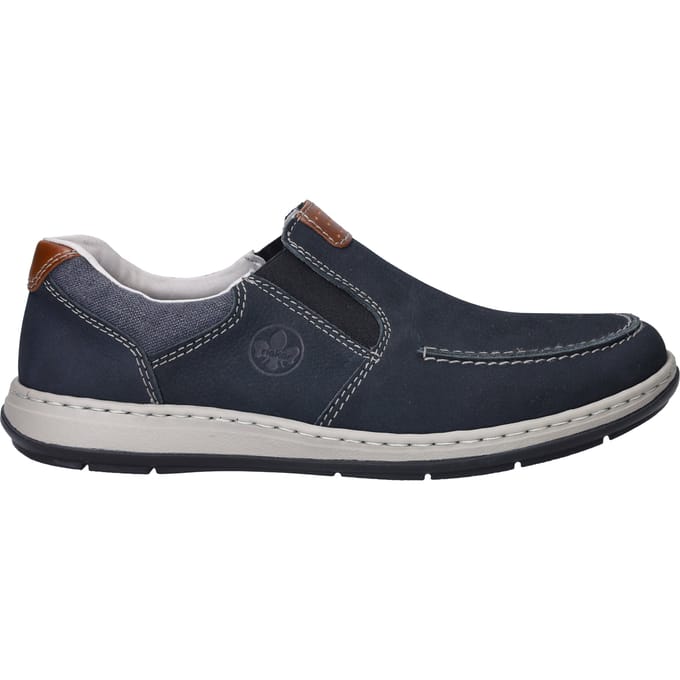 Rieker - Heren Instapschoenen Blauw 47
