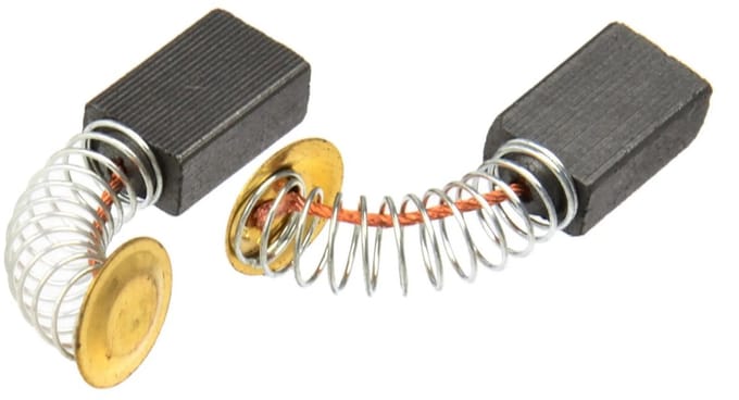 GEKO Koolborstels voor slijpmachine 180o - 7 x 11 x 16 mm - 10 sets van 2 stuks