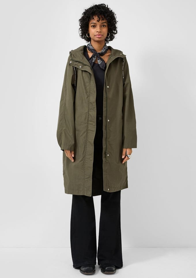 Casual Katoenen Parka Dames QS