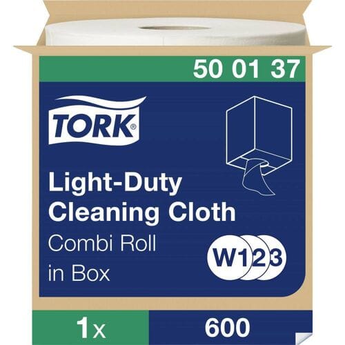 Tork 500137 light-duty reinigingsdoek W4 premium wit 600 vel (500137)
