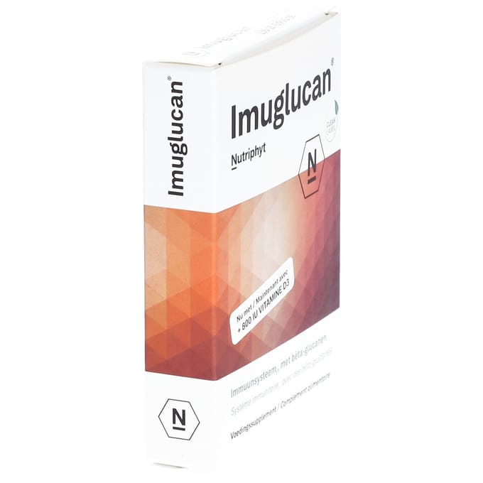 Imuglucan + Vit D3 800 Iu Caps 2x15 Nutriphyt