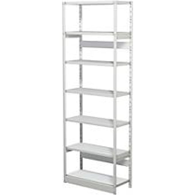 Complete stelling PROGRESS 500 T, basissectie, zonder achterwand, H 2250 x B 750 x D 340 mm