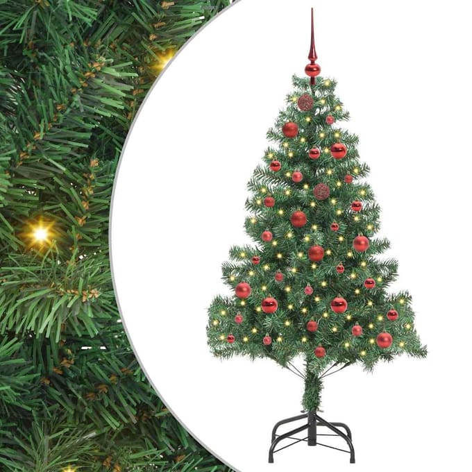 vidaXL - Kerstboom - Groen - 150 - cm - PVC