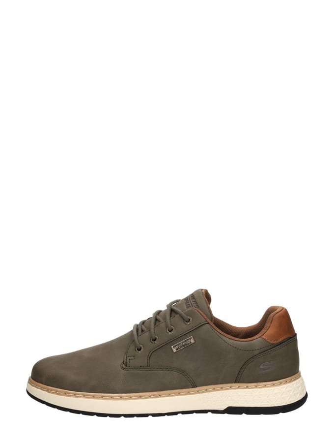 Skechers GARLAN - PRYOR Heren Veterschoenen - Olive