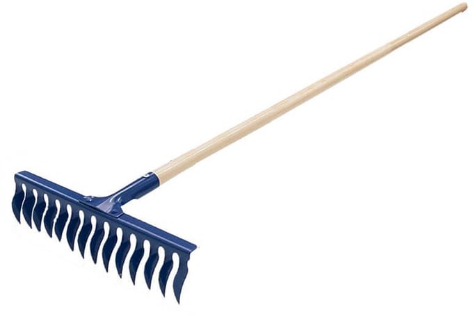 KADAX Tuinhark met 14 tanden, gazonventilator, steellengte 150 cm