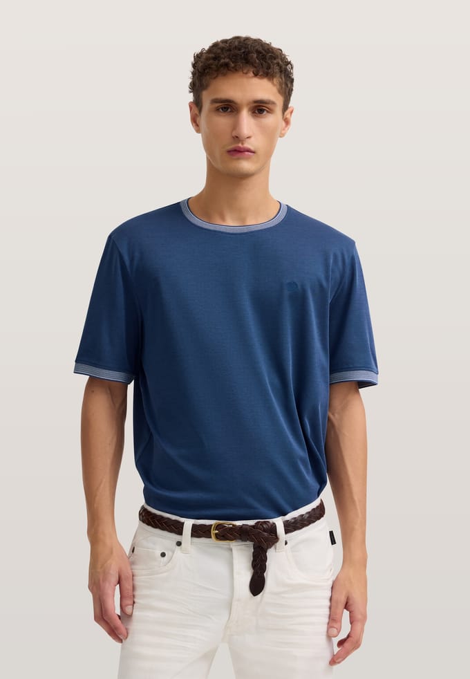 Bugatti Herren T-shirt van een katoenmix