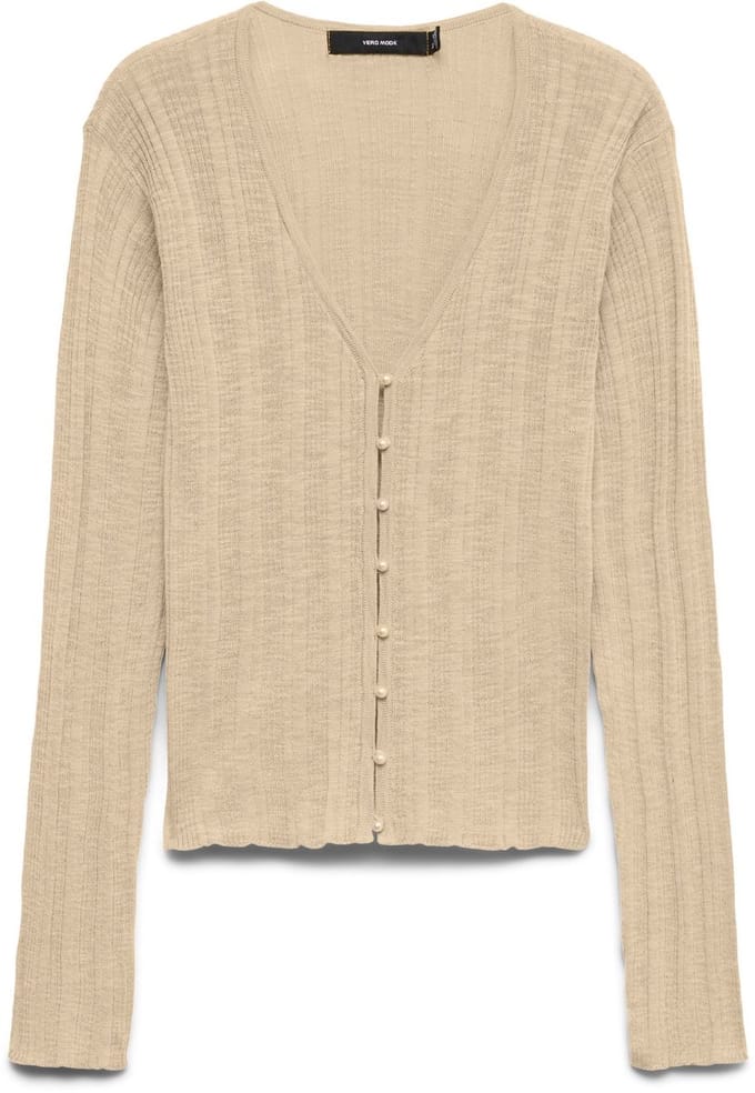 VERO MODA - VMPEACH LS V-NECK CARDIGAN - Dames - Cardigans