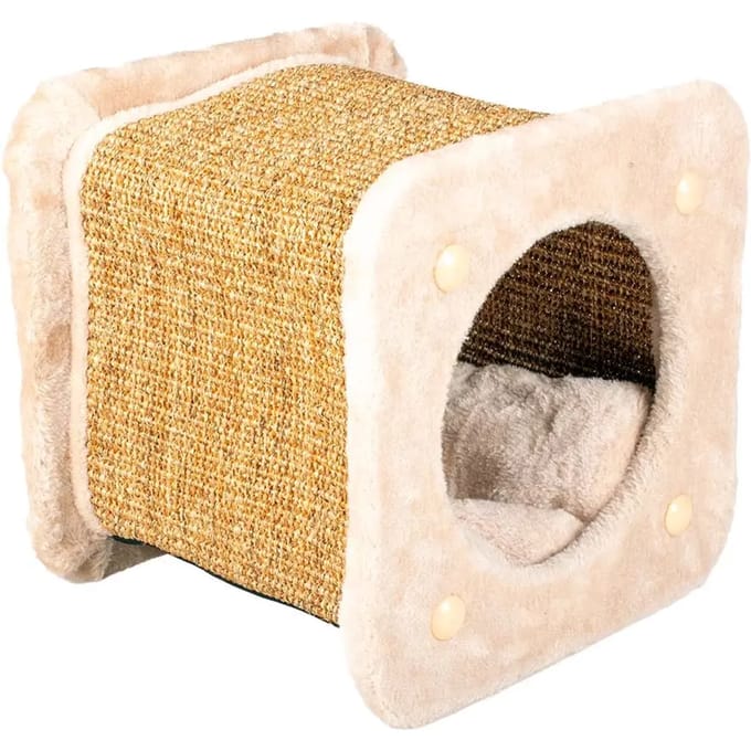 duvoplus relax! krabtunnel Square 30x30x28cm beige