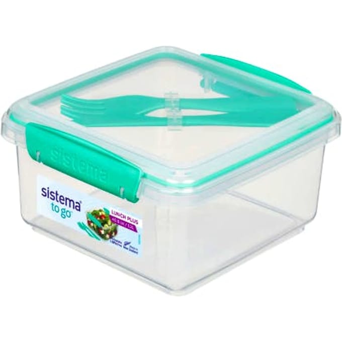 Sistema To Go lunchbox met bestek Lunch Plus 1.2L