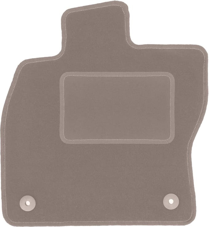Beige bestuurdersmat voor: Seat Tarraco crossover (2018-)