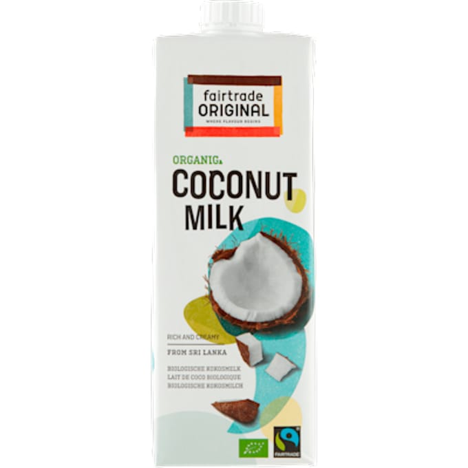Fairtrade Original Kokosmelk Biologisch - 1 liter