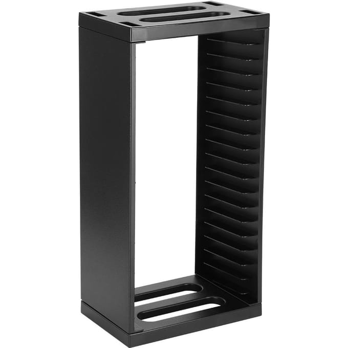 19221 ABS Game Disc Opbergtoren Dubbellaags Plank Standaard Organizer voor PS4 Slim Pro black
