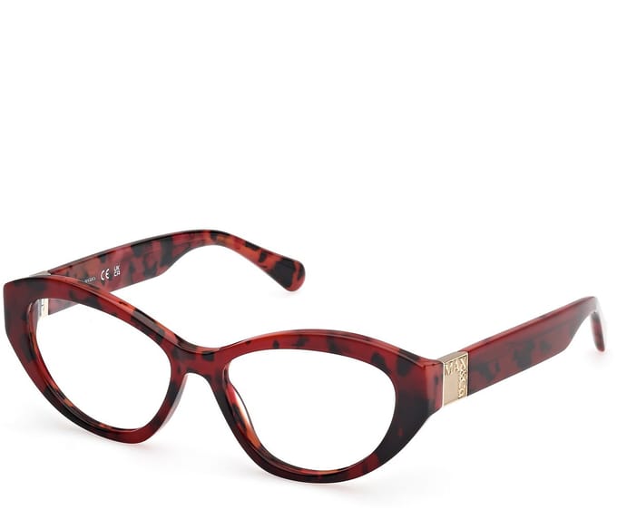 Max &co MO5176 Red havana 53/15/140 WOMAN Brilmonturen