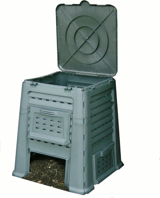 Compostbak Thermoquick - Composteerbak Tuin - Compost Maken - Snelle Compostering - 80 x 100 x 50 cm - Veelkleurig