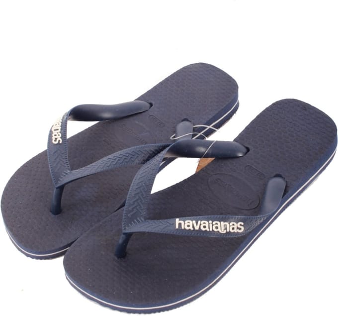 Havaianas Logo Filete Slippers Blauw EU 39-40 Man