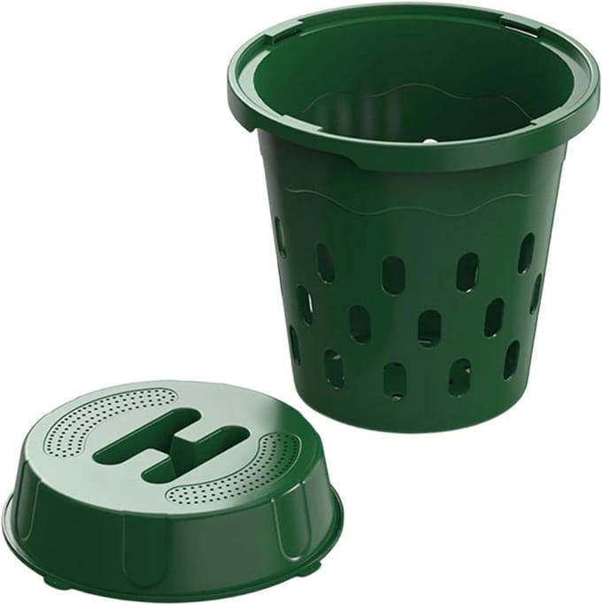 Wormenbak Ondergronds - Compostbak Tuin - Afval Verwerken - Verbeterde Zuurstofstroom - 264 cm Hoog - Groen
