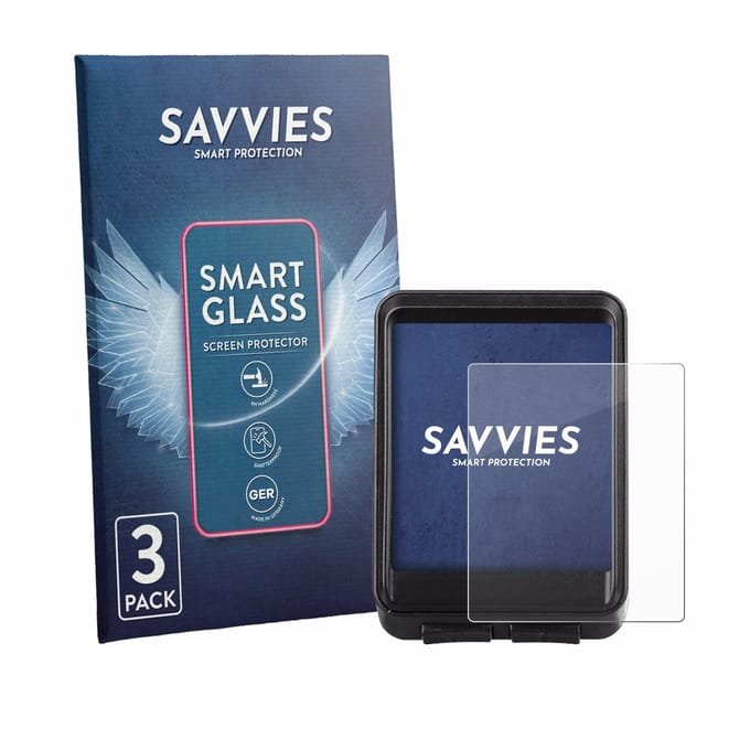 3 Stuks Savvies Screenprotector - geschikt voor OHFAMO IC321 - beschermfolie glas transparant