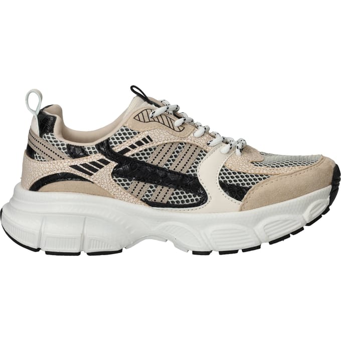 POSH by Poelman Sneakers - Dames - Beige - Maat:37