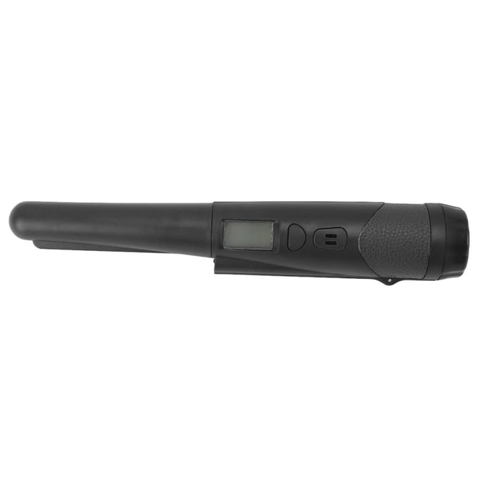 Metaaldetector Pinpointer IP66 Waterdicht Handheld Pin Pointer Staaf met LCD-scherm voor Schat zwart