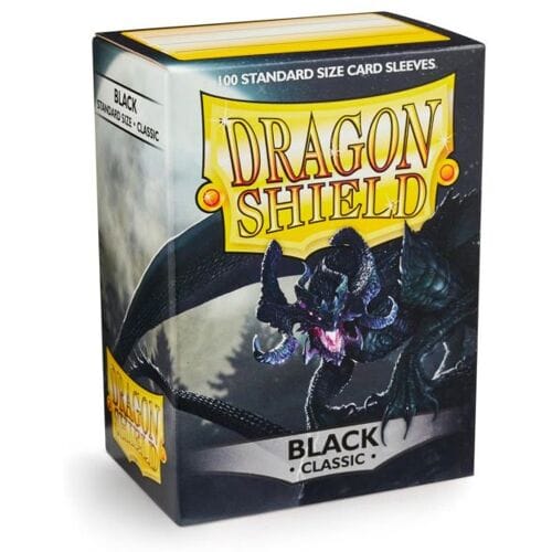 Arcane Tinmen Dragon Shield Standard Sleeves-Black (Classic) (Diversen) Nieuw