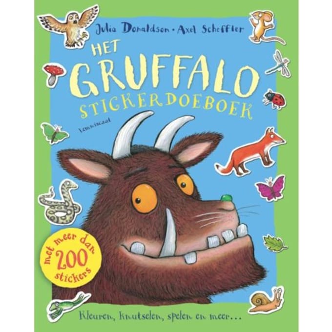 Het Gruffalo Stickerdoeboek - Julia Donaldson