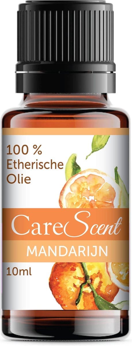 CareScent Mandarijn Etherische Olie - Aromatherapie - Essentiële Olie - Geur voor Aroma Diffusers - 10 ml