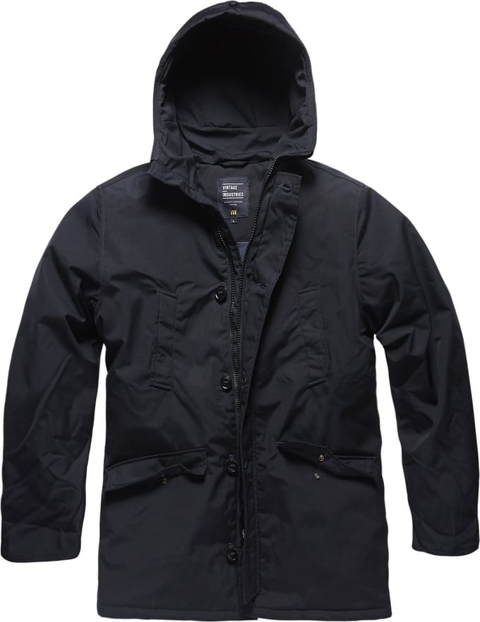 Vintage Industries Winterjacke Archer Parka Dark Navy-M