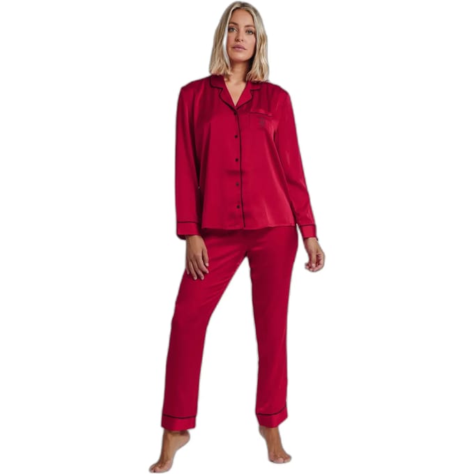 Kerst pyjama met lange mouwen voor vrouwen Admas