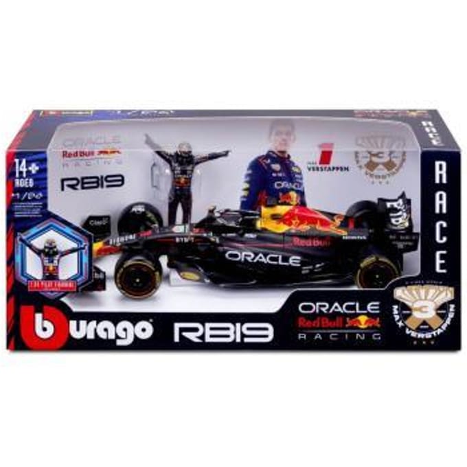 Bburago Burago Red Bull Racing 1:24 met Max Verstappen Auto's op schaal