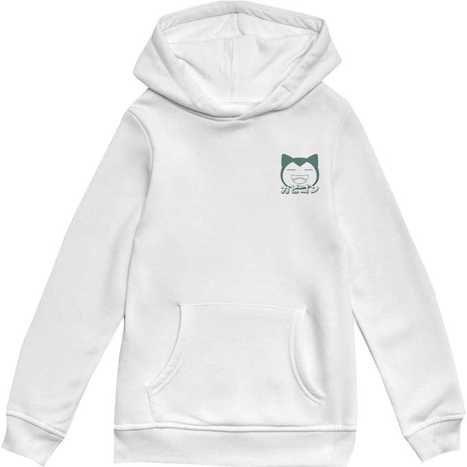 Pokémon Snorlax Kids' Hoodie - White - 122/128 (7-8 jaar)