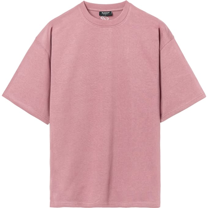 Burocs Oversized Basic T-shirt Roze