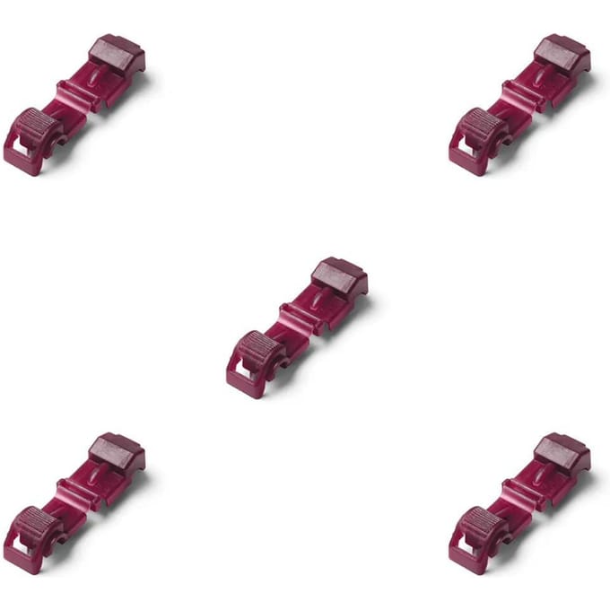 Husqvarna klem voor aansluiting op laadstation, 5-pack Rood