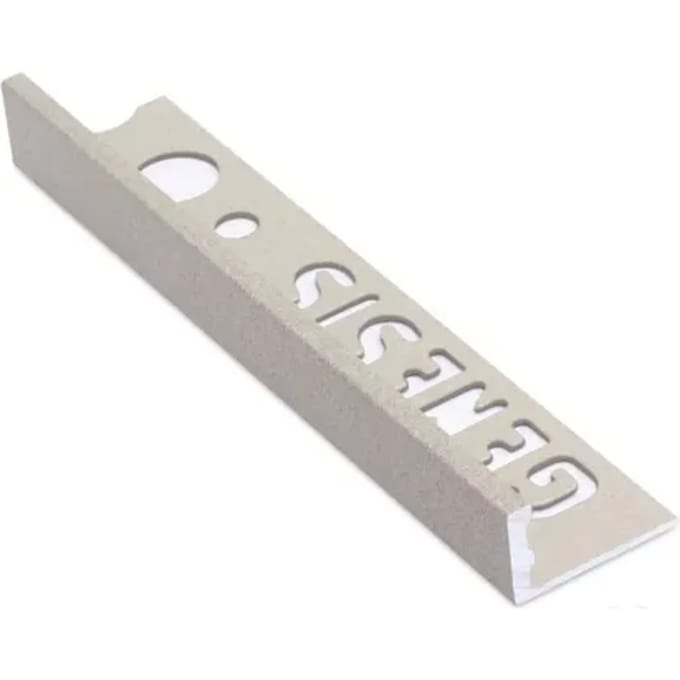 Genesis Hoekprofiel - Aluminium Bruin - 10x10mm 2,5m