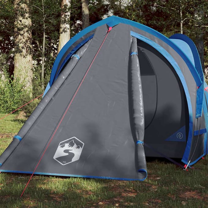 vidaXL - Koepeltent - 2-persoons - waterdicht - blauw