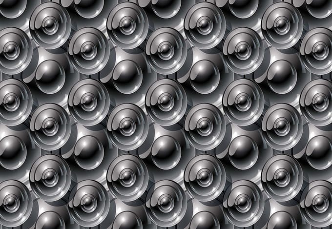 Fotobehang Modern Abstract Pattern | PANORAMIC - 250cm x 104cm | 130g/m2 Vlies