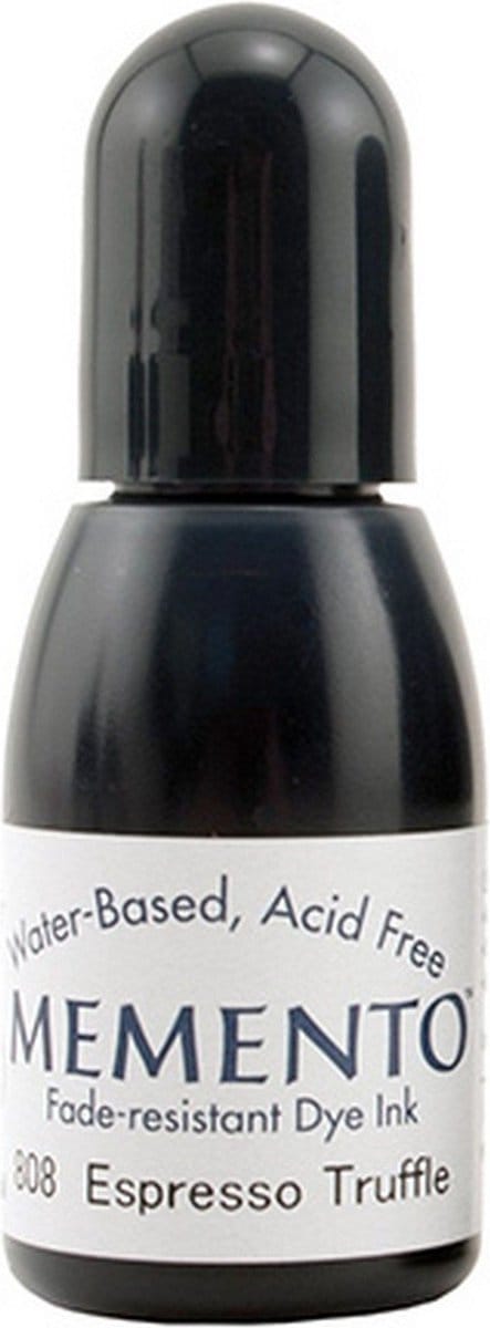 Tsukineko Memento Refill - bruin - 15ml - Espresso Truffle
