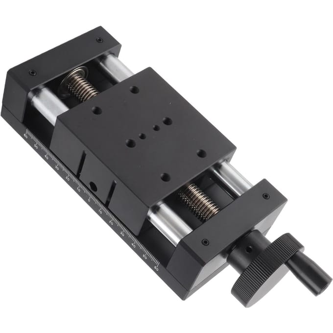 Lineaire Schuiftafel Handzwengel Knop Type Rail Podium met Schaal 50mm Slag SPXKST8050