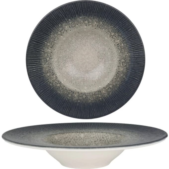 Bonna Pastabord - Arctic - Porselein - 28 cm (400cc) - set van 2