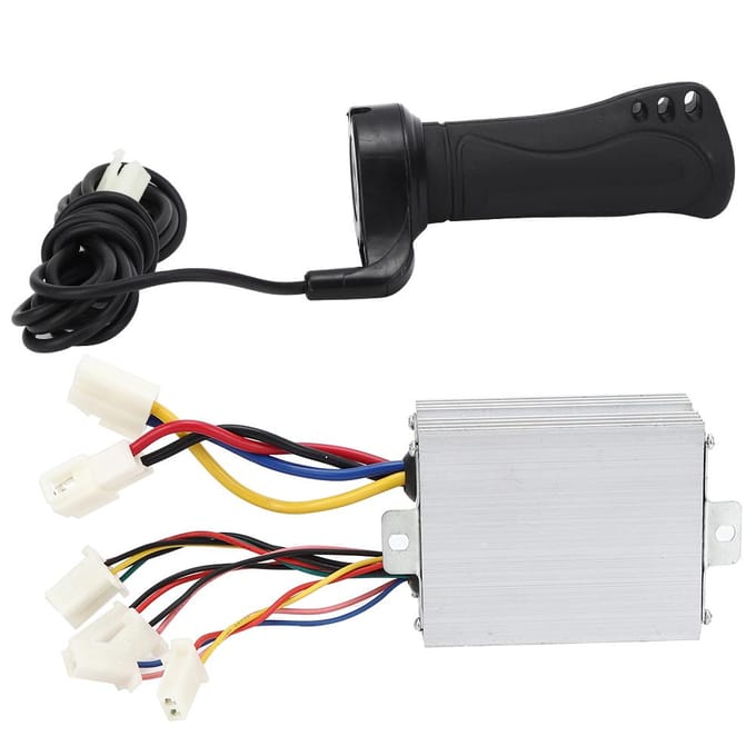 24V 500W Elektrische Fiets Geborstelde Controller Verlengkabel Stuur Elektrische Fiets Accessoires white