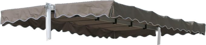 Vervangend Dak voor Staande Luifel Dubai Taupe/Beigegrijs RAL 7006 - Waterafstotend Polyester