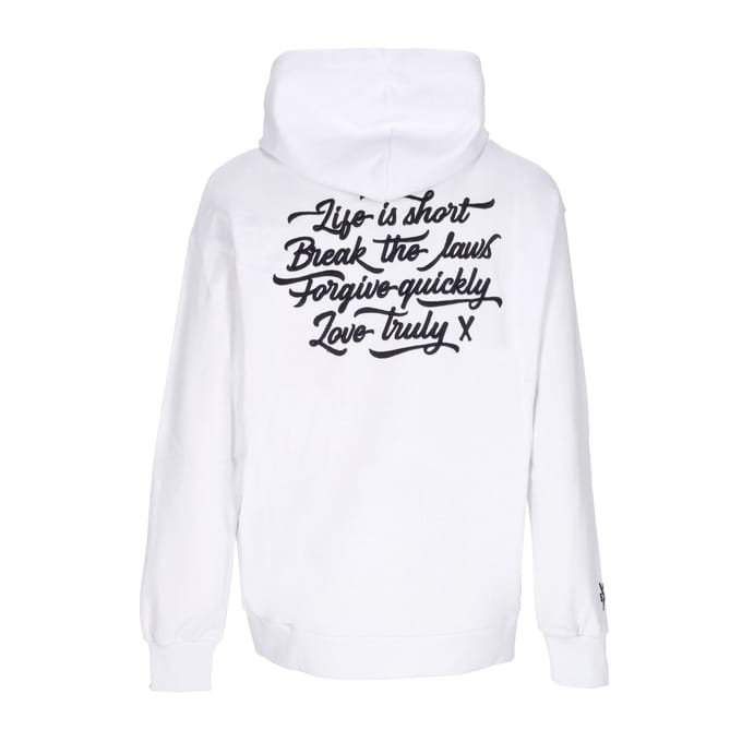 Bandits Hoodie Wit lichtgewicht herensweatshirt met capuchon