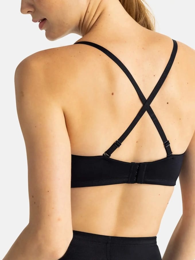 Dorina strapless BH - Bandeau bh - Sublime Sculpt - 90D - Zwart.