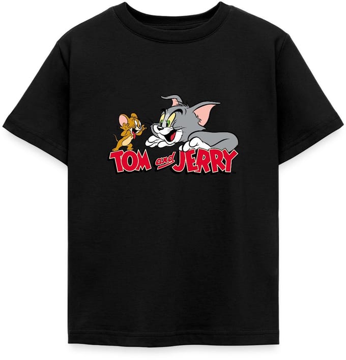 Tom En Jerry Vang Me Maar T-Shirt Kinderen