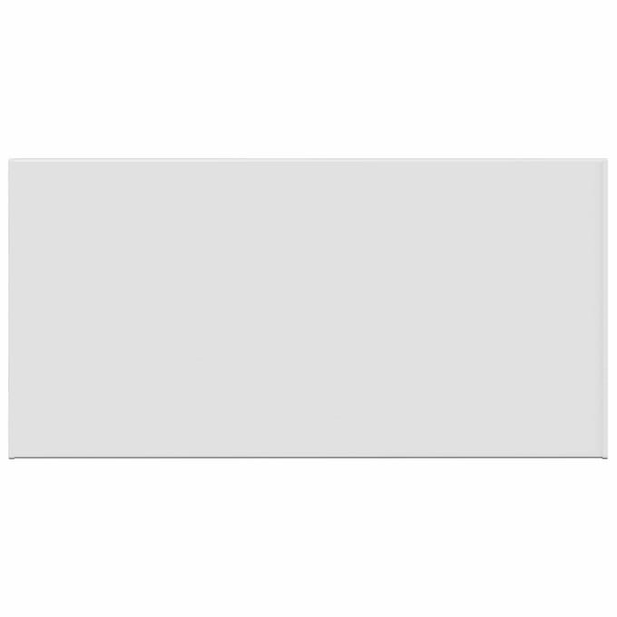 vidaXL - Raamdorpel - Wit - 100 - x - 45 - x - 4,5 - cm - PVC