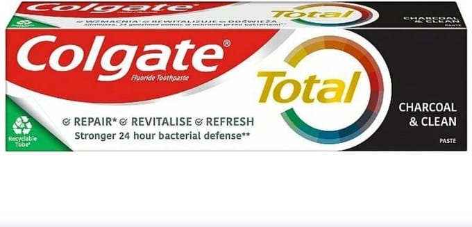 Colgate Total Charcoal & Clean Tandpasta - 75 ml
